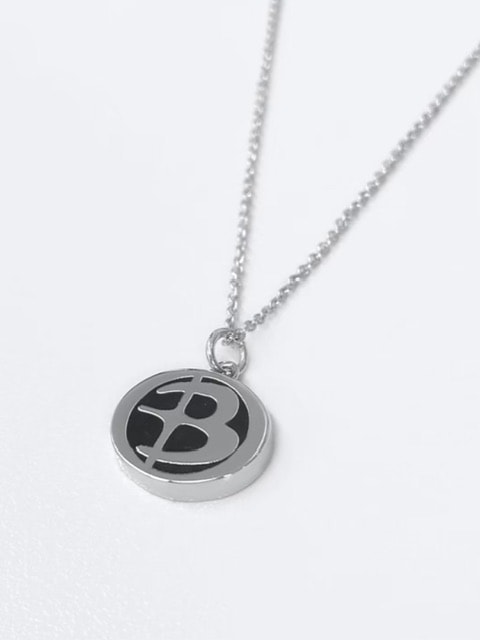 【BLACK PURPLE】midnight symbol necklace