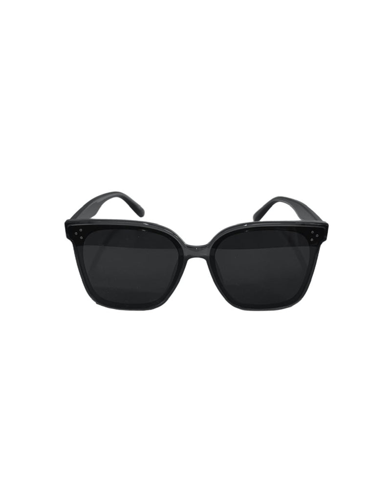 受注制【Chikashitsu +】big frame sunglasses 2 (2color) / 【チカシツプラス】ビッグフレームサングラス