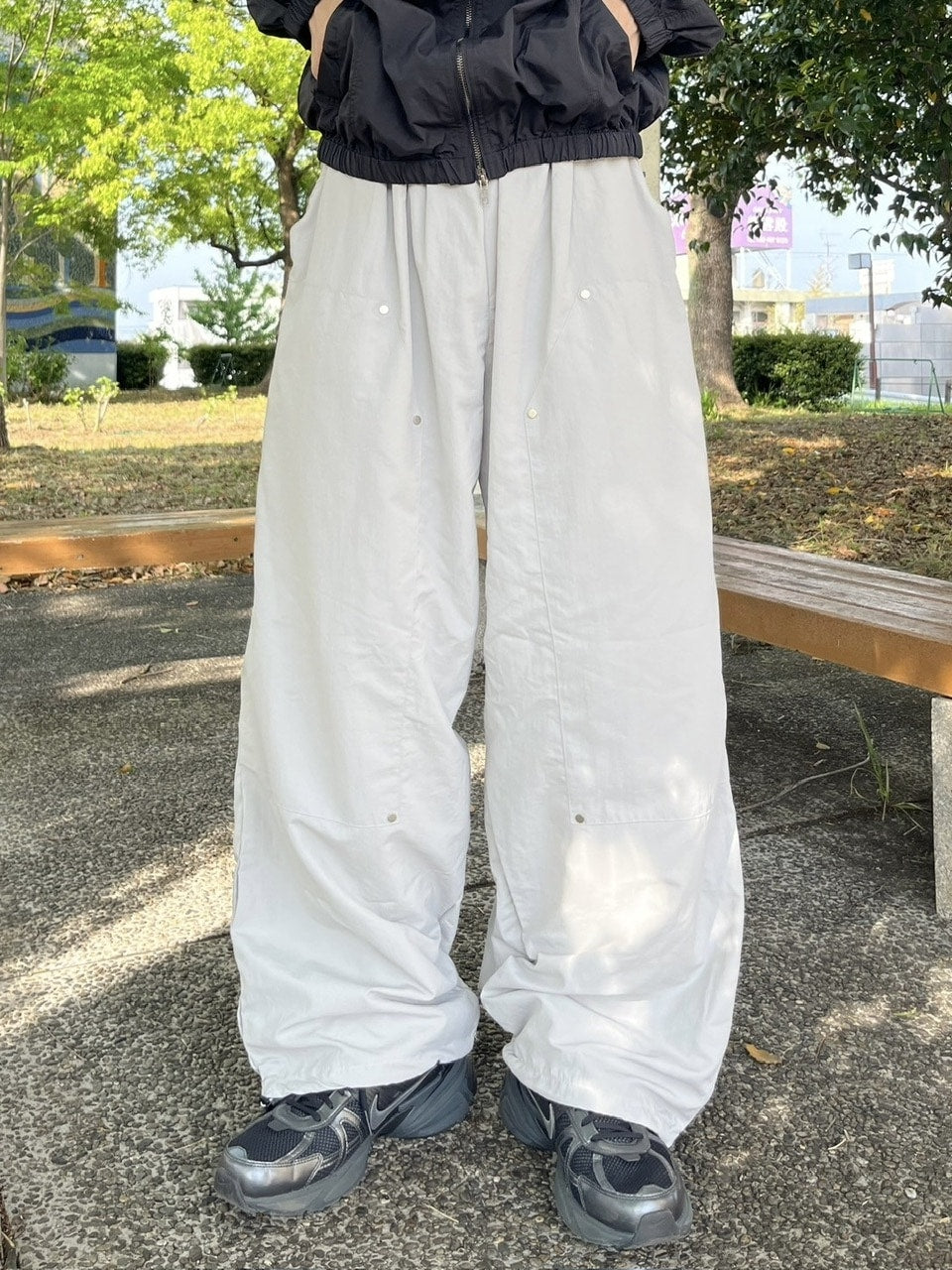 受注制【youll】back pocket balloon pants (2color)