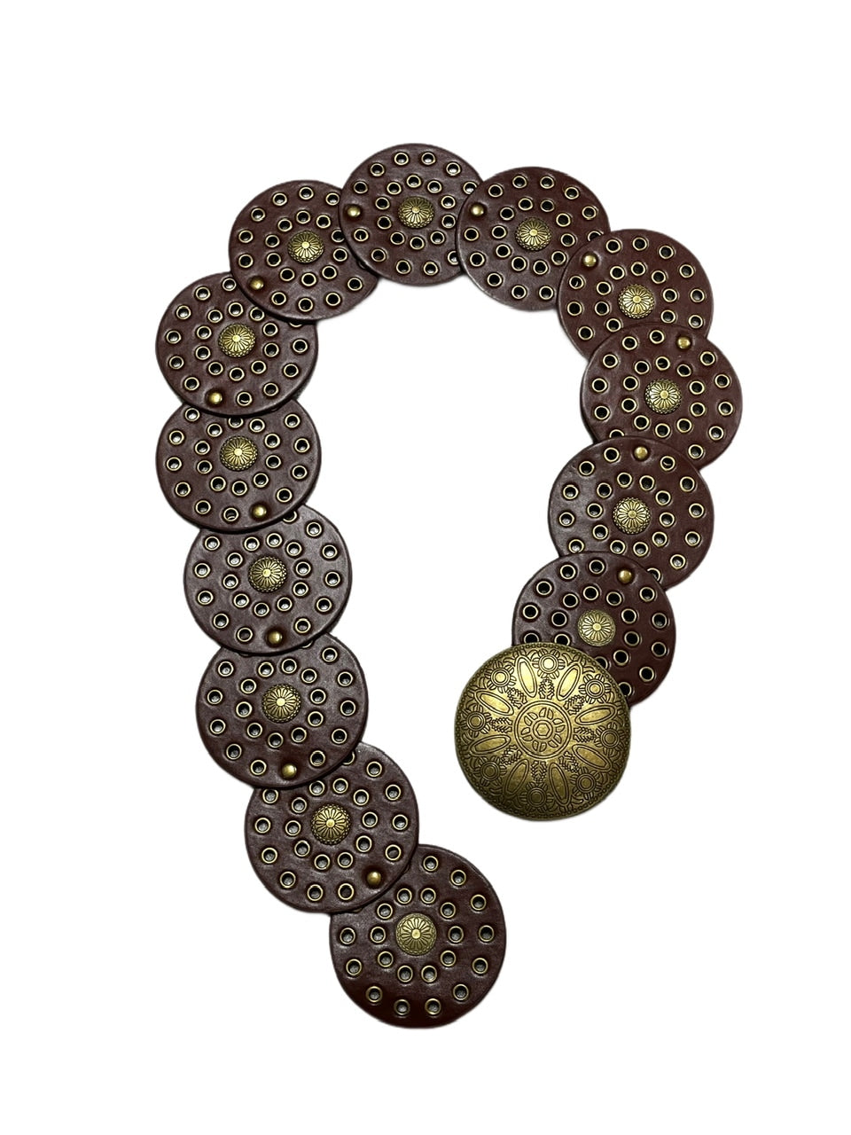 受注制【Never mind the XU】western wide belt (2color)