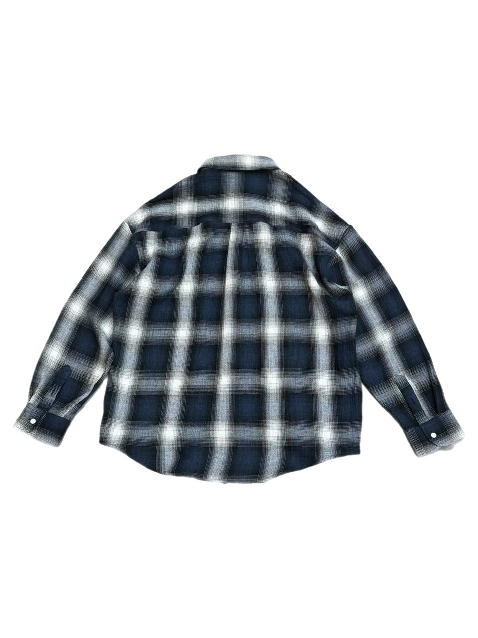 受注制【Chikashitsu +】shadow check shirt (2color) – PRESSING WEB SHOP