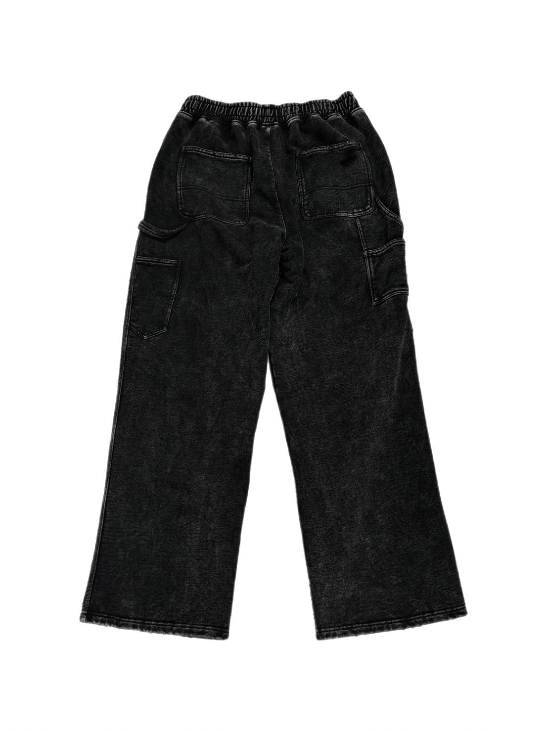 受注制【Chikashitsu +】set up pigment damage carpenter sweat pants