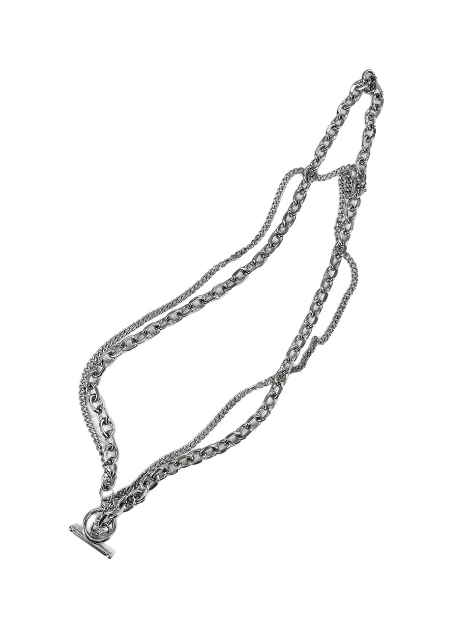 【Chikashitsu +】double chain necklace