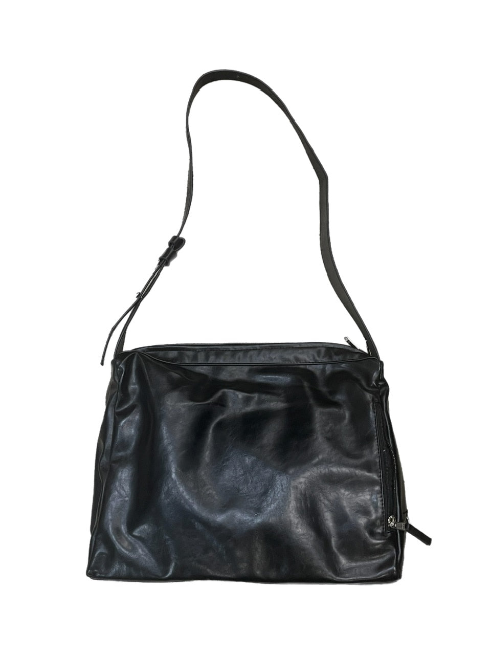 受注制【Chikashitsu +】vegan leather box belt bag (2color