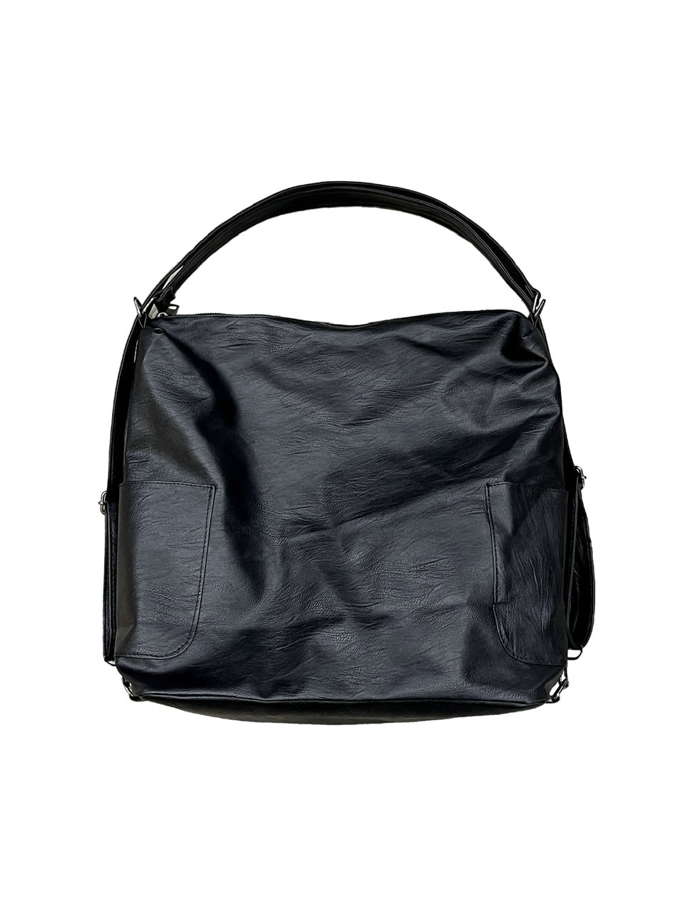 受注制【Chikashitsu +】2way vegan leather pocket bag / 【チカシツプラス】ツーウェイヴィーガンレザーポケットバッグ