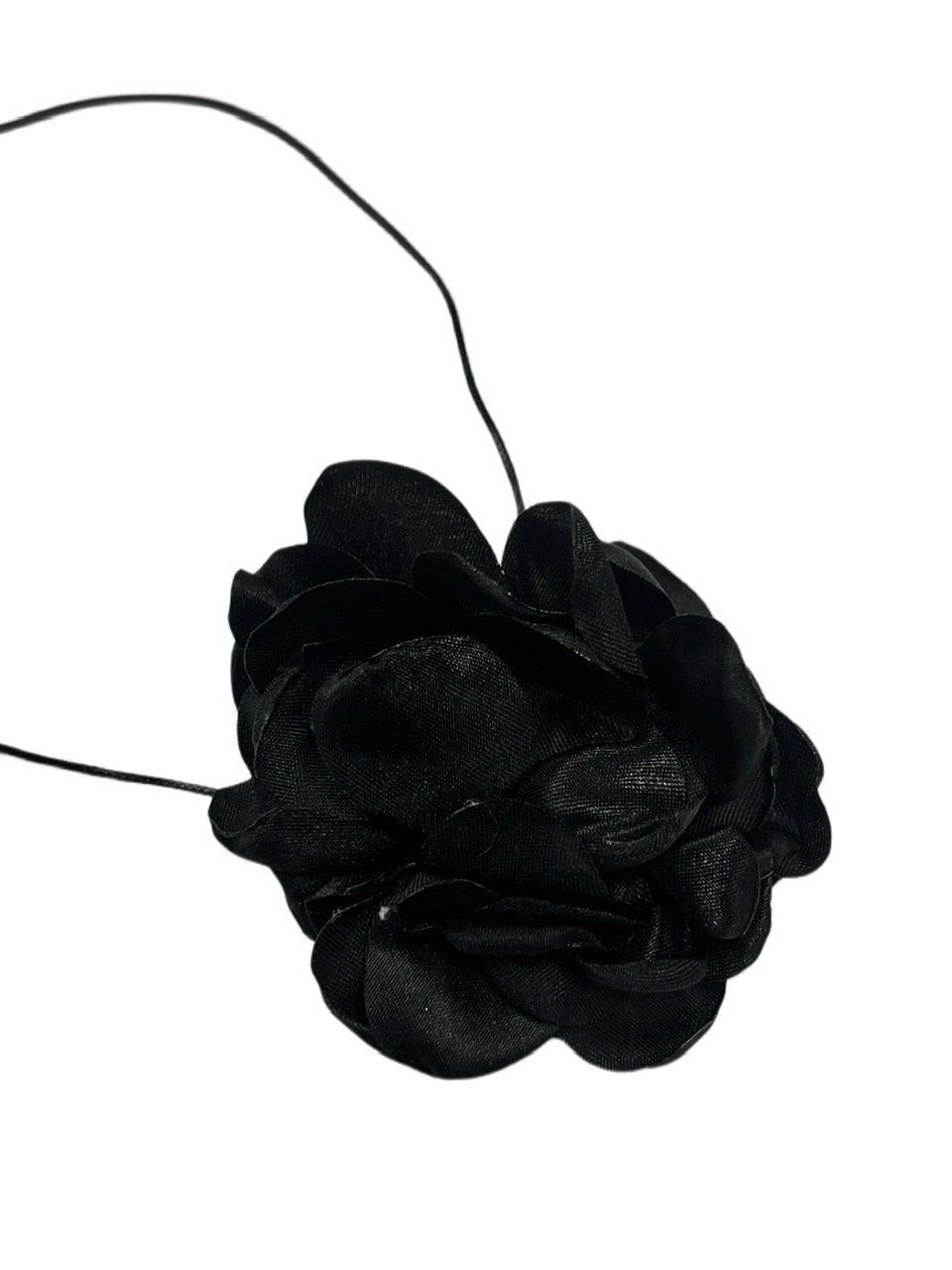 受注制【Never mind the XU】rose motif choker (2color)