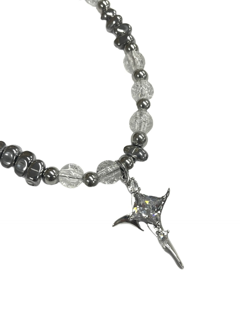 受注制【Never mind the XU】galaxy stone necklace / 【エックスユー ドッグ】ギャラクシーストーンネックレス