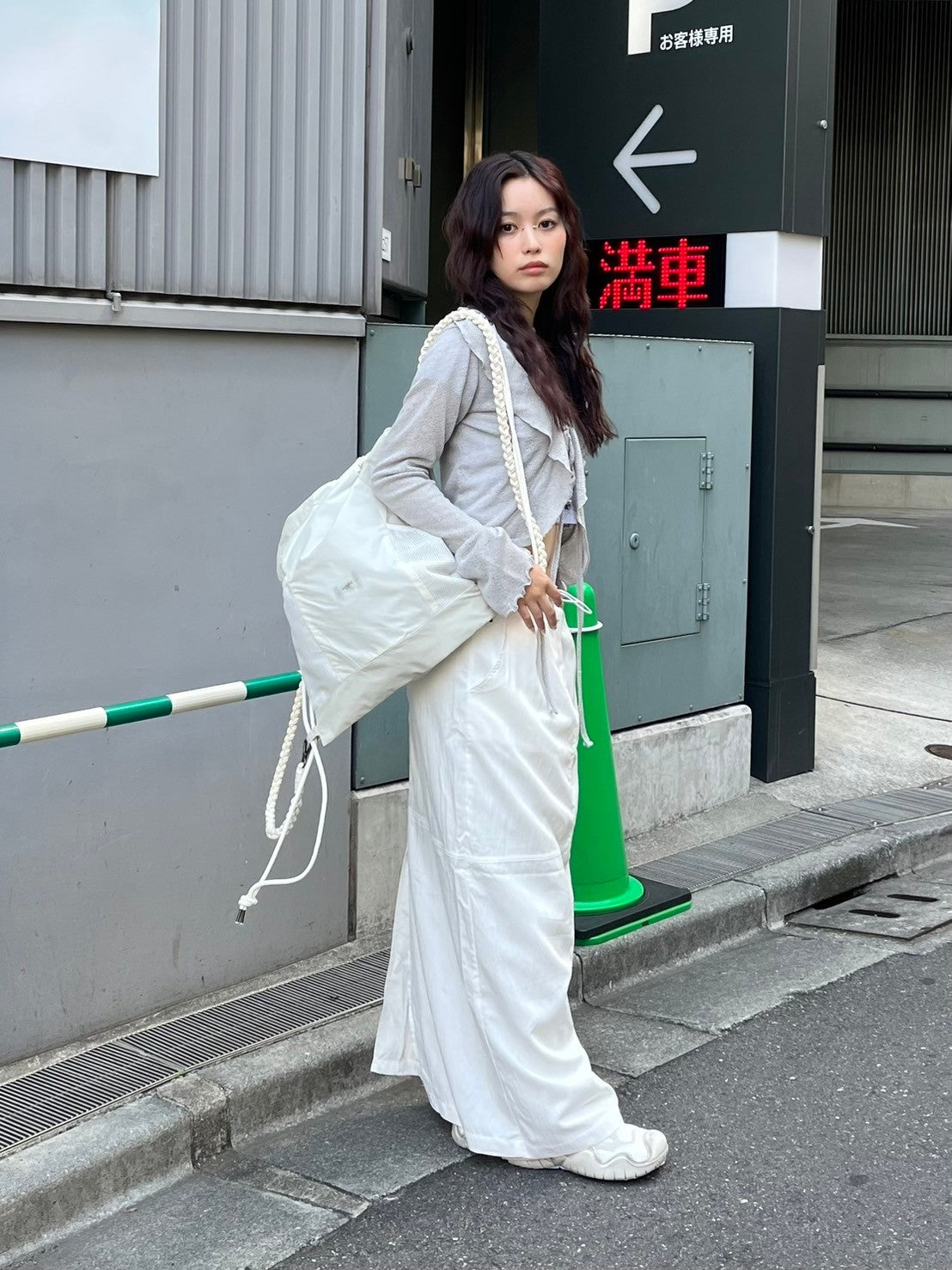 受注制【nmtc +】frill ribbon cardigan (3color)