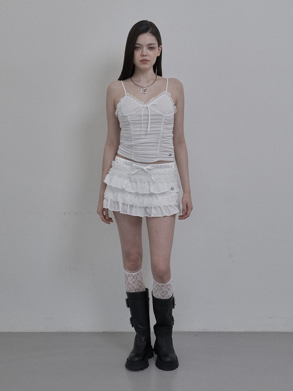 【SETUP‐EXE】TUTU MIX SKRIT PANTS