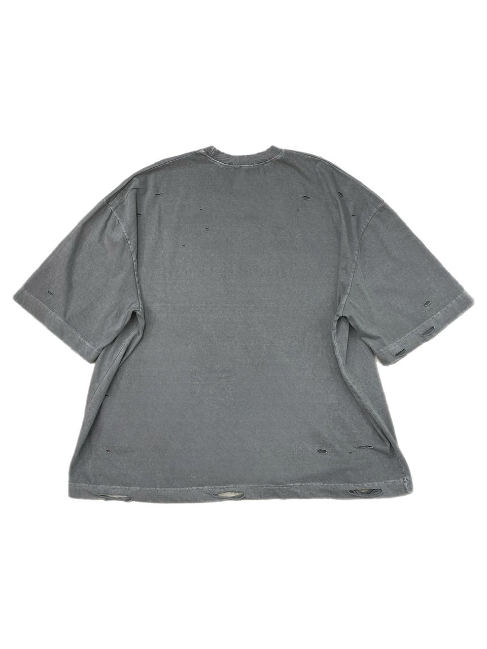 【Chikashitsu +】pigment damage overfit t-shirt (2color)