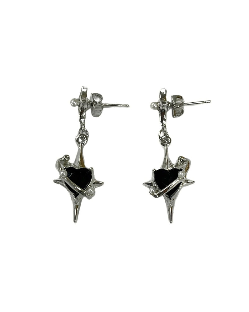 受注制【Never mind the XU】heart galaxy pierce (2color)