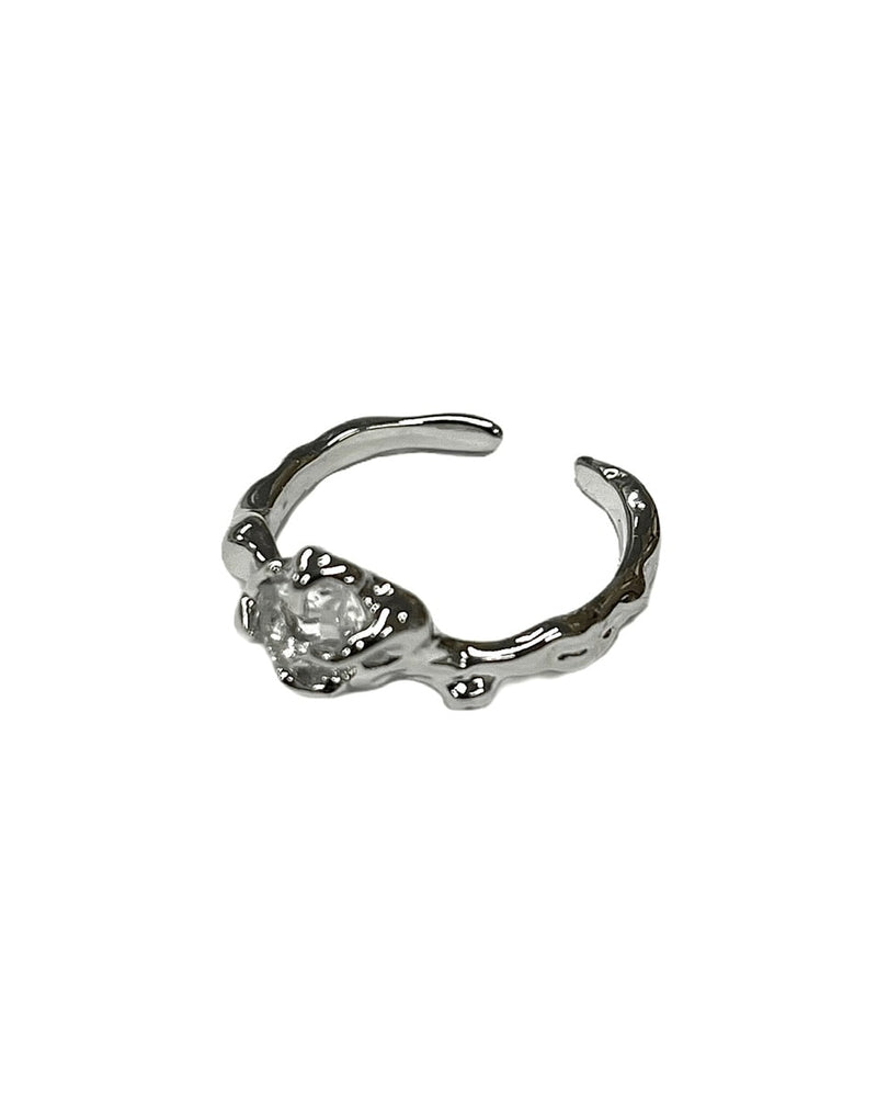 受注制【Never mind the XU】stone ring 2 (2color)