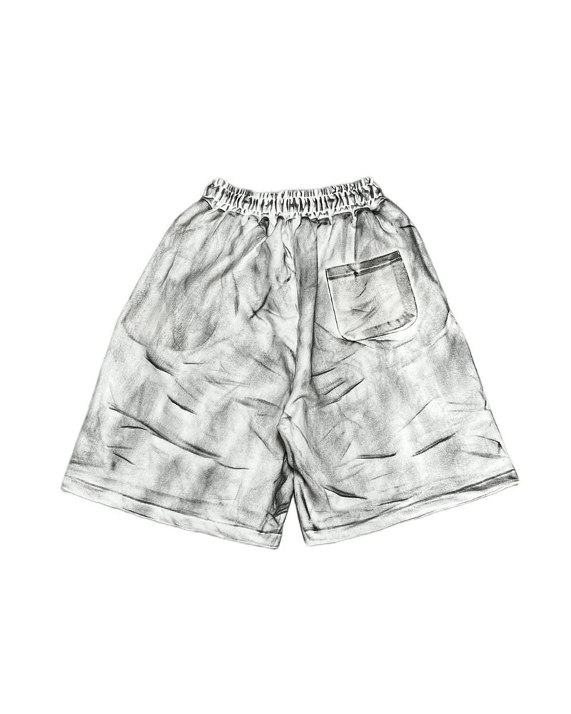 受注制【Never mind the XU】dirty washing sweat shorts