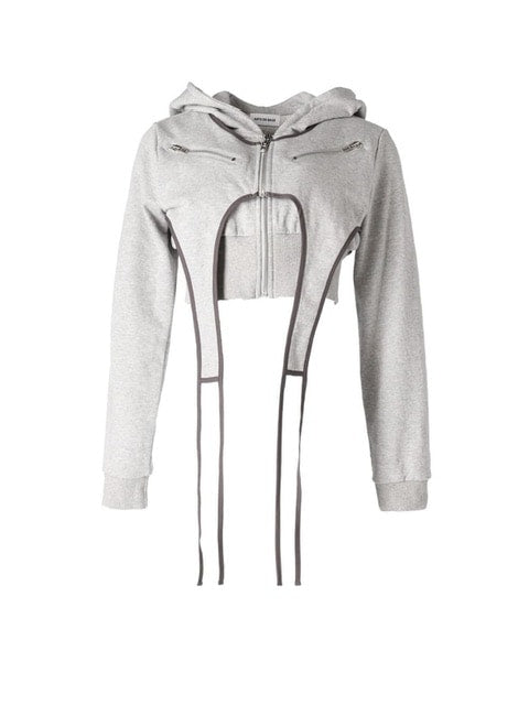 【ARTS DE BASE】Hood Crop Jacket