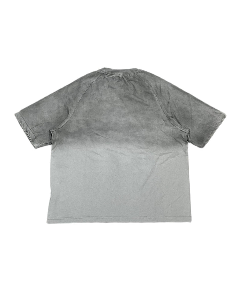 【Never mind the XU】washed design t-shirts (2color)