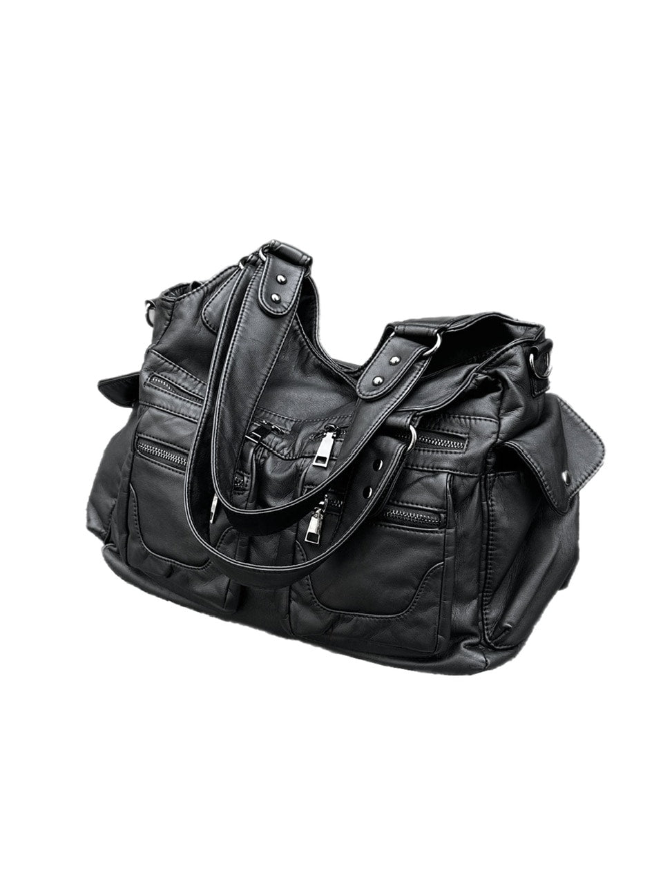 大阪店WEB限定【Chikashitsu +】leather pocket shoulder bag 3