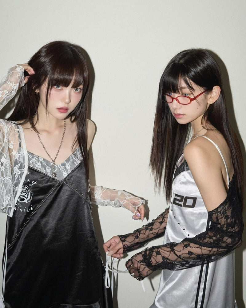 【CHERRYQUIRI】lace crop cd