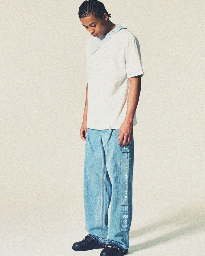 【RESURRECTION13】Neck Remake T Shirt