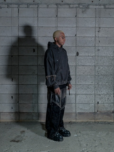 【DIG YOUR OWN GRAVE】DENIM PULLOVER (2color)