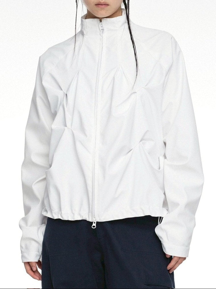 【NACHE】PINTUCK WIND BREAKER (UNISEX)