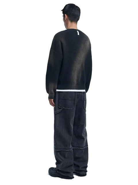 NOMANUAL】SPRAY DYEING KNIT – PRESSING WEB SHOP