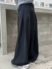 【LUV CODE】2tuck wide slacks