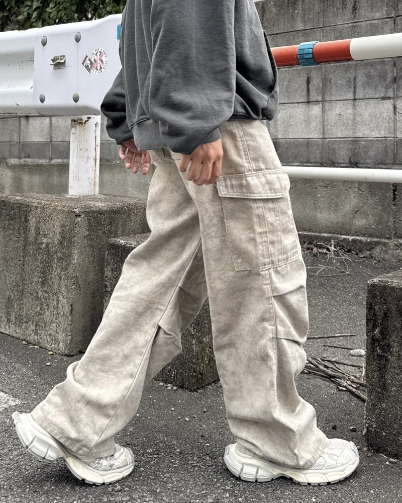 国際配送【RENOL】key holder set pattern denim pants