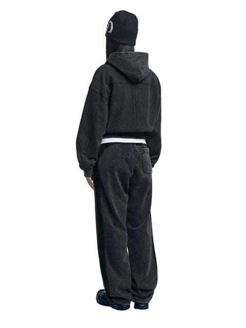 【NOMANUAL】M.L HOODED ZIP-UP / 【ノーマニュアル】ジップアップ長袖パーカー