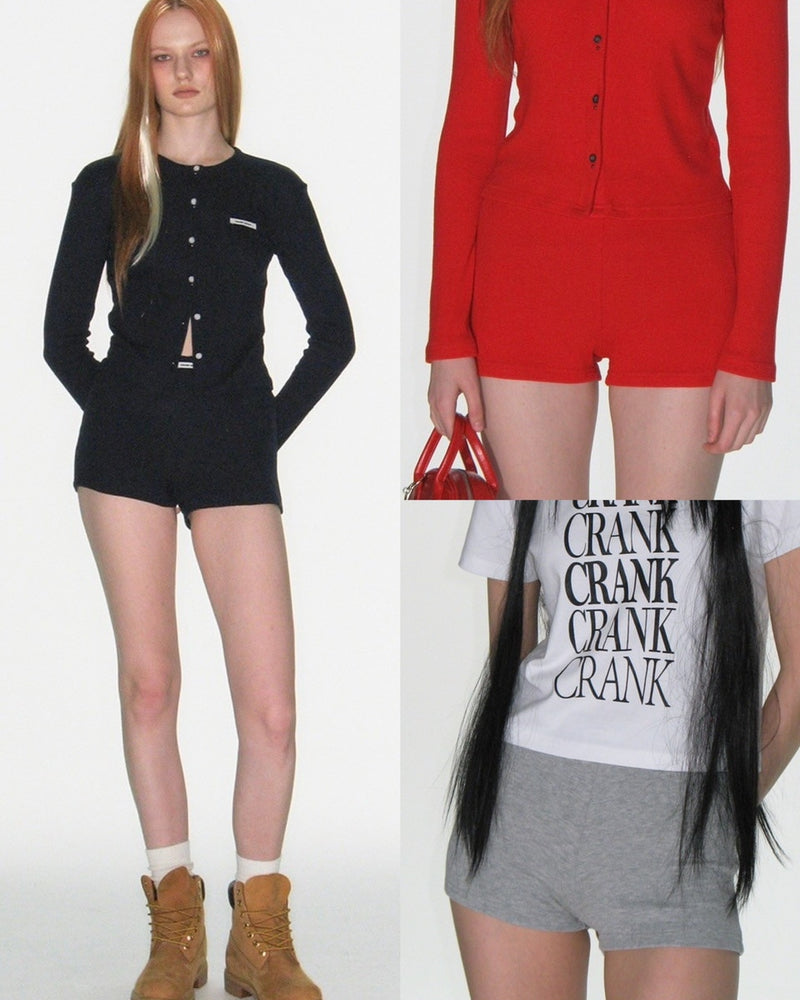 【CRANK】KNIT MICROSHORTS