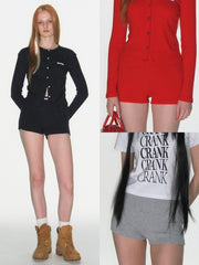 【CRANK】KNIT MICROSHORTS