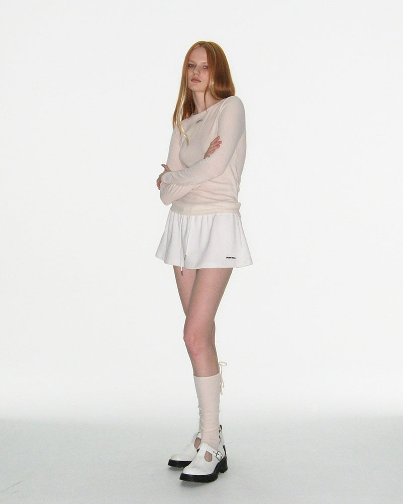 【CRANK】MICRO FLARED SKIRT