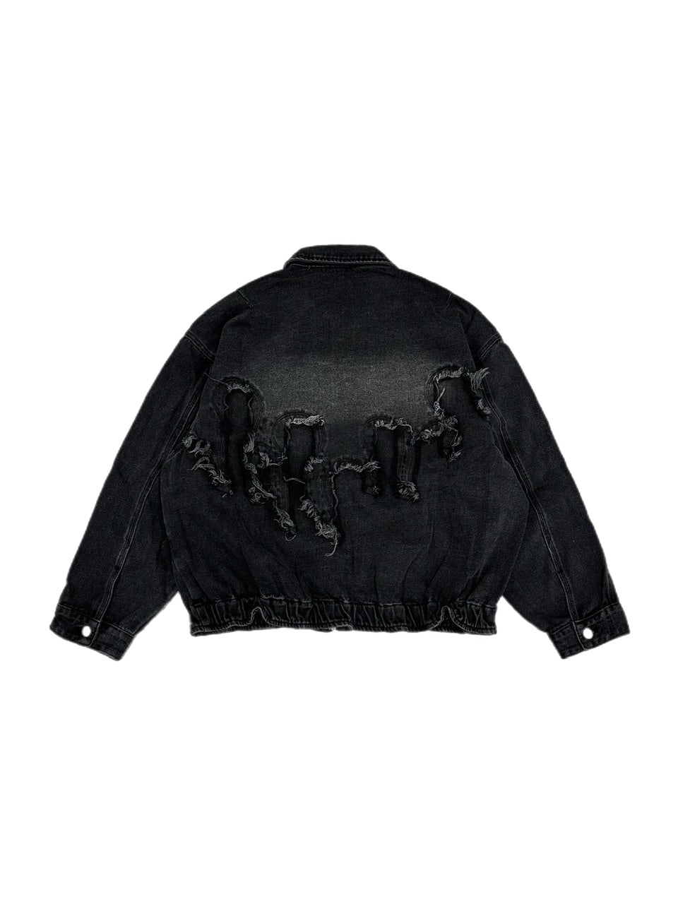 大阪店WEB限定【Chikashitsu +】flame design denim blouson
