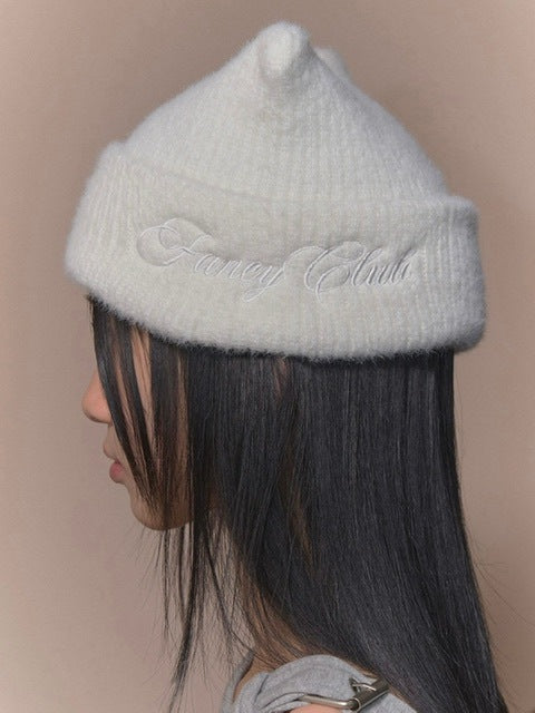 【FANCY CLUB】SOFT CREAM BEANIE / 【ファンシークラブ】ソフトクリーム猫耳ニット帽子