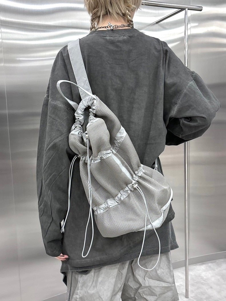 受注制【nmtc +】mesh cross bag (3color)