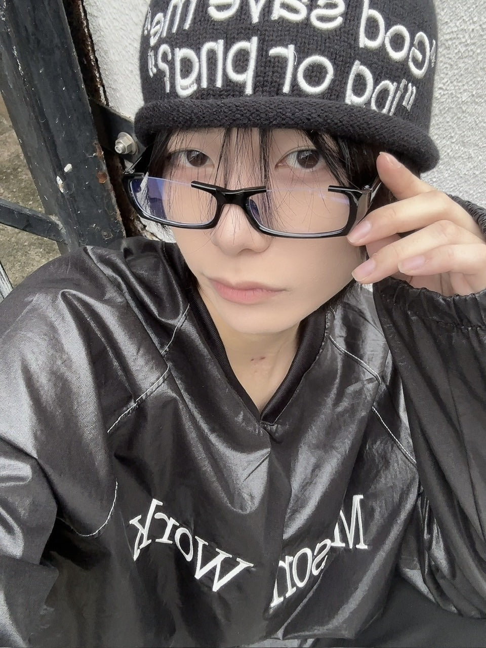 国際配送【LUV CODE】half frame eyewear