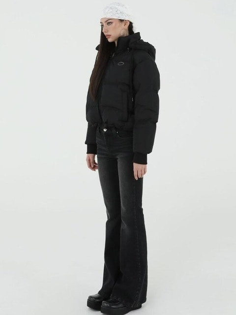 【Uglyshadow】OFFICIAL HOODED DOWN JACKET / 【アグリーシャドウ】フード長袖ダウンジャケット