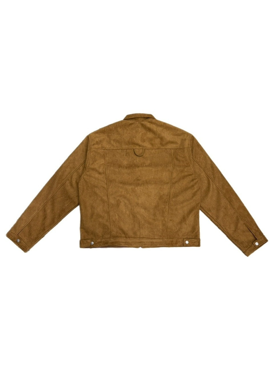 受注制【Chikashitsu +】fake suede zipper blouson (3color) /【チカシツプラス】フェイクスエードスナップボタン＆ジッパーブルゾン