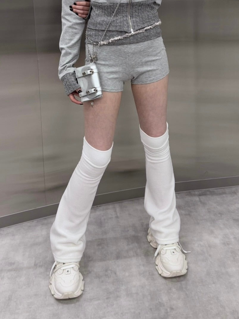 受注制【nmtc +】simple flare legwarmer (3color)