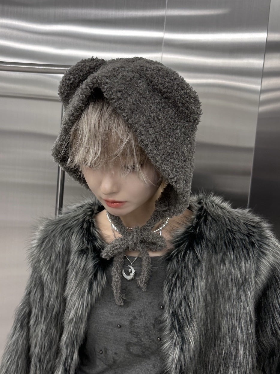 受注制【nmtc +】bear ear muff (3color)