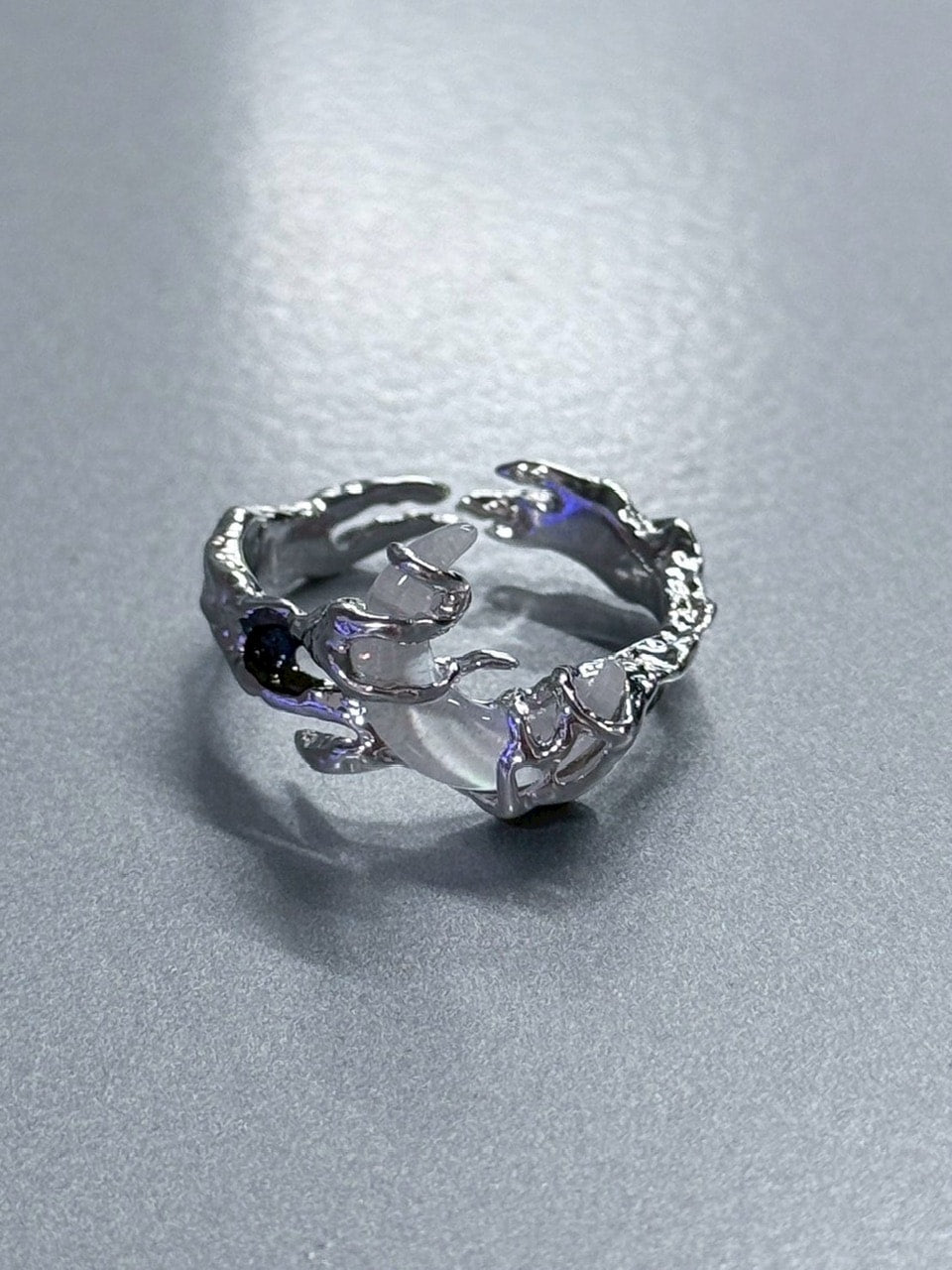 受注制【nmtc +】moon ring 2