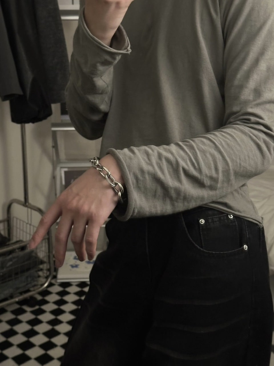 国際配送【LUV CODE】chain bracelet