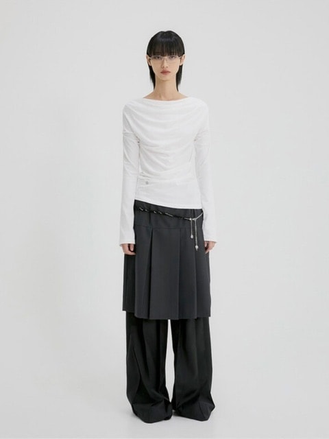 【FLAREUP】2.Drape Long Sleeve