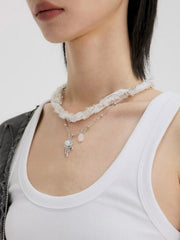 【FLAREUP】Braided Handmade Necklace / 【フレアアップ】ブレイデッドハンドメイドネックレス