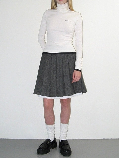 【CRANK】LAYERED BASIC TURTLENECK