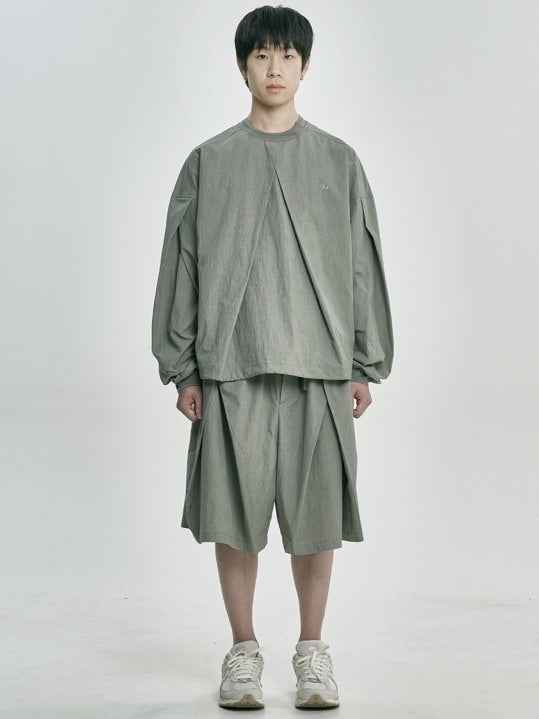 【AJOBYAJO】Tulip Nylon Top