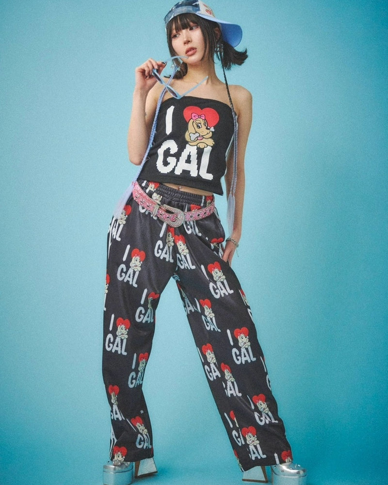 【GALFY】I♡GALジャージパンツ