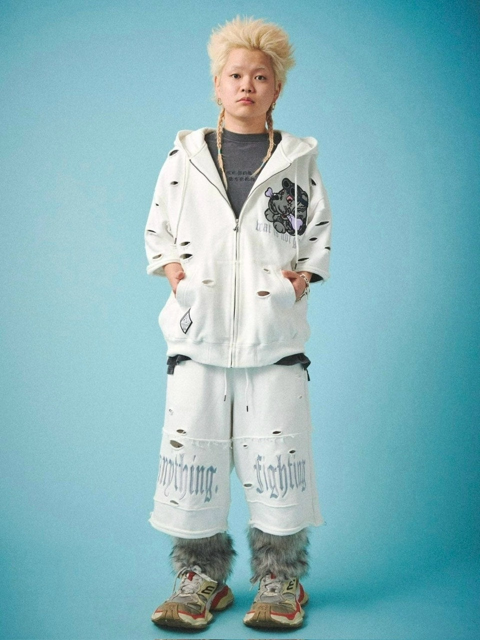 【GALFY】病みに染まりし反戦パーカー