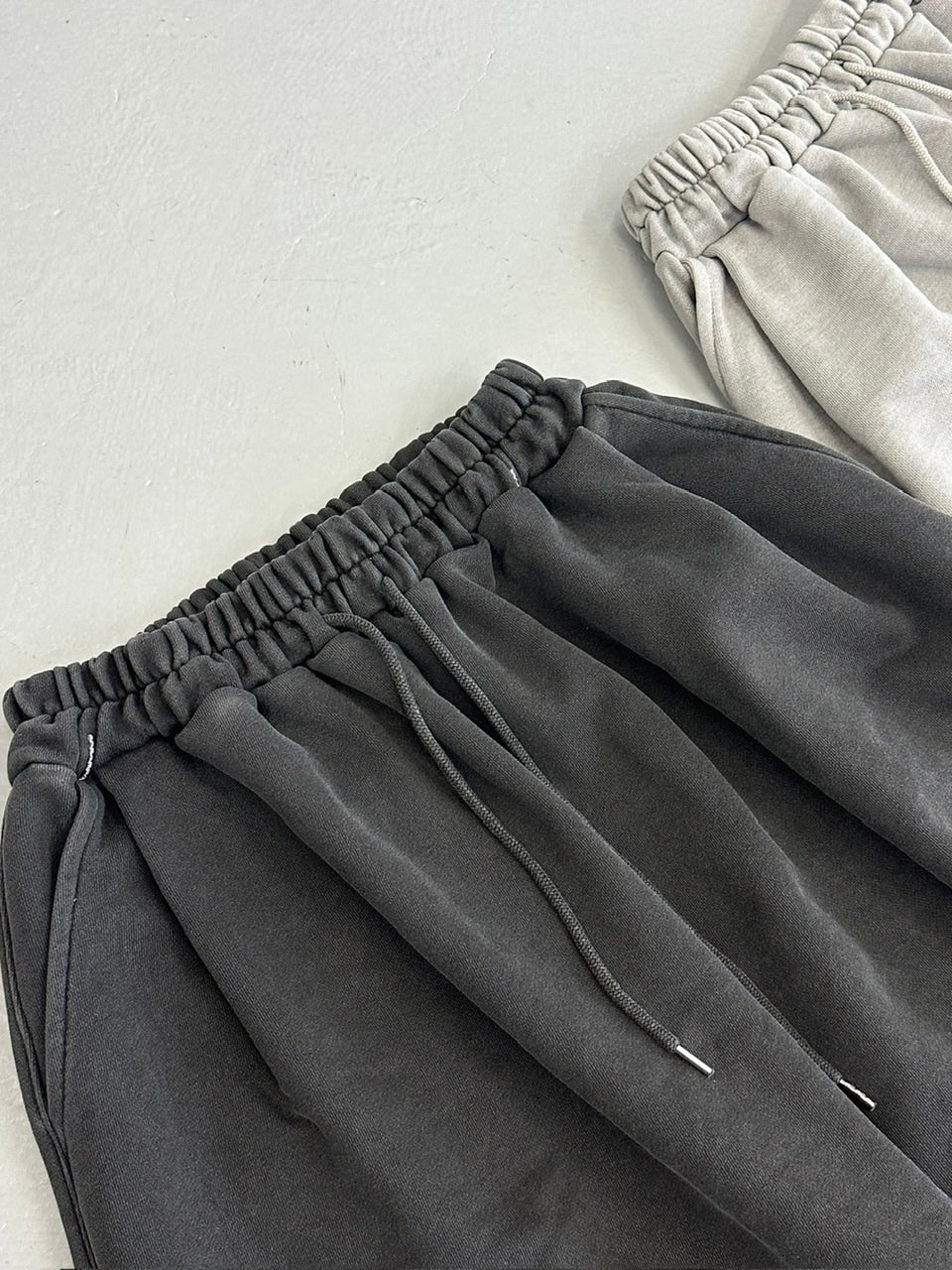 受注制【LUV CODE】pigment sweat wide pants (2color)