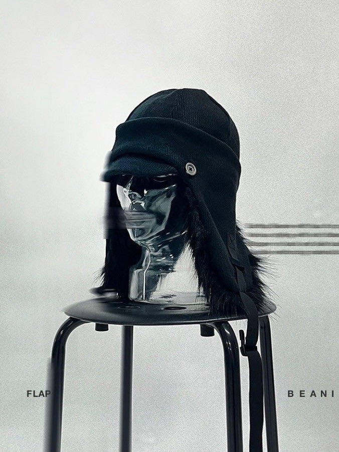 【DIFFERENTIS】Earflap beanie