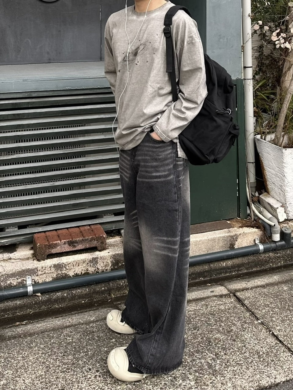 受注制【youll】galaxy long tee (2color)